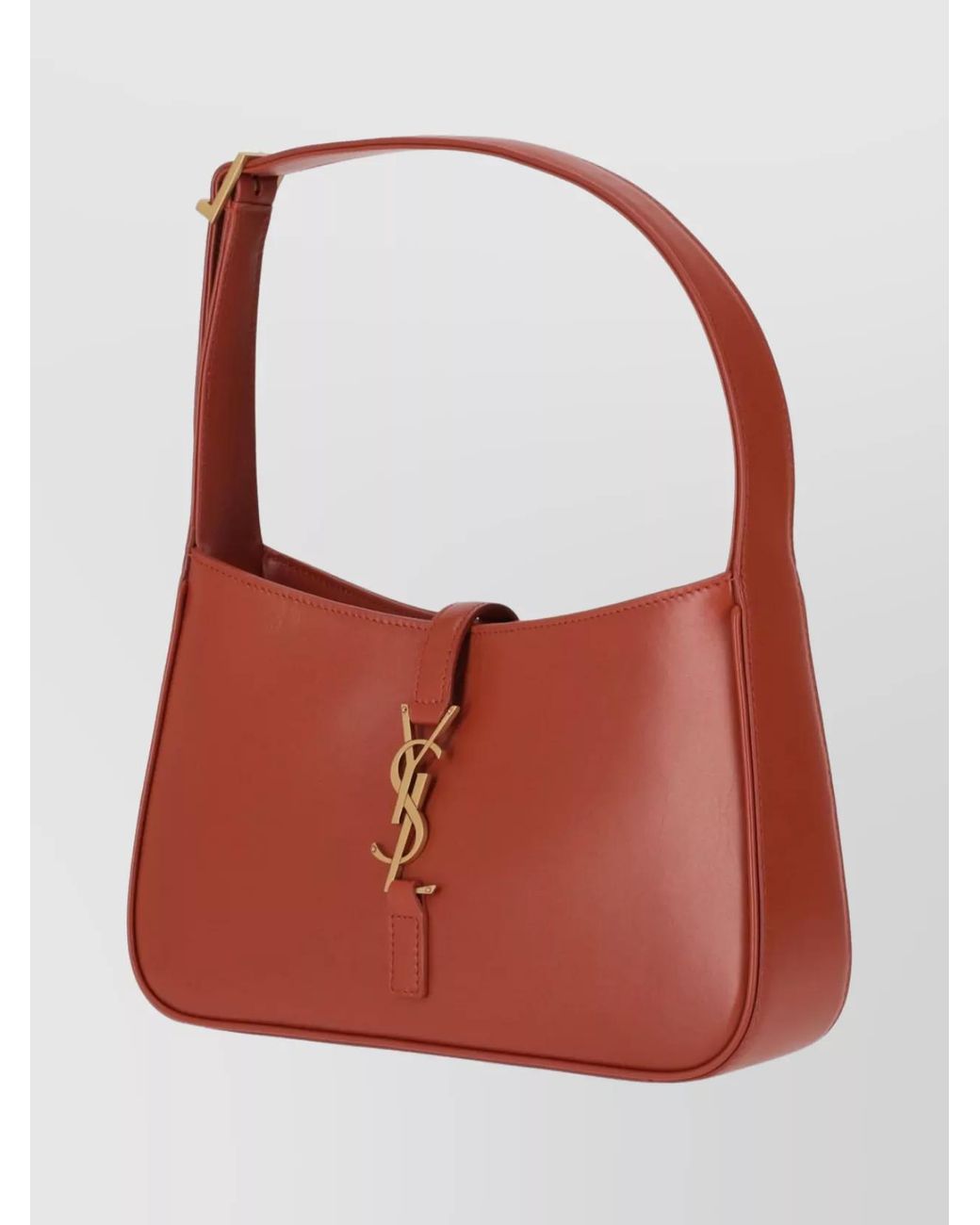 Saint Laurent White Le 5 À 7 Small Leather Shoulder Bag
