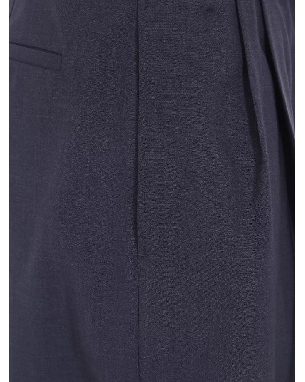 Joseph Blue Virgin Wool Tailored Shorts