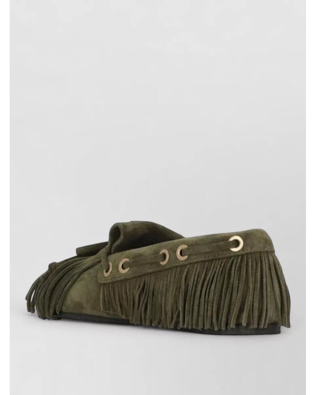 Etro Multicolor Suede Moccasins