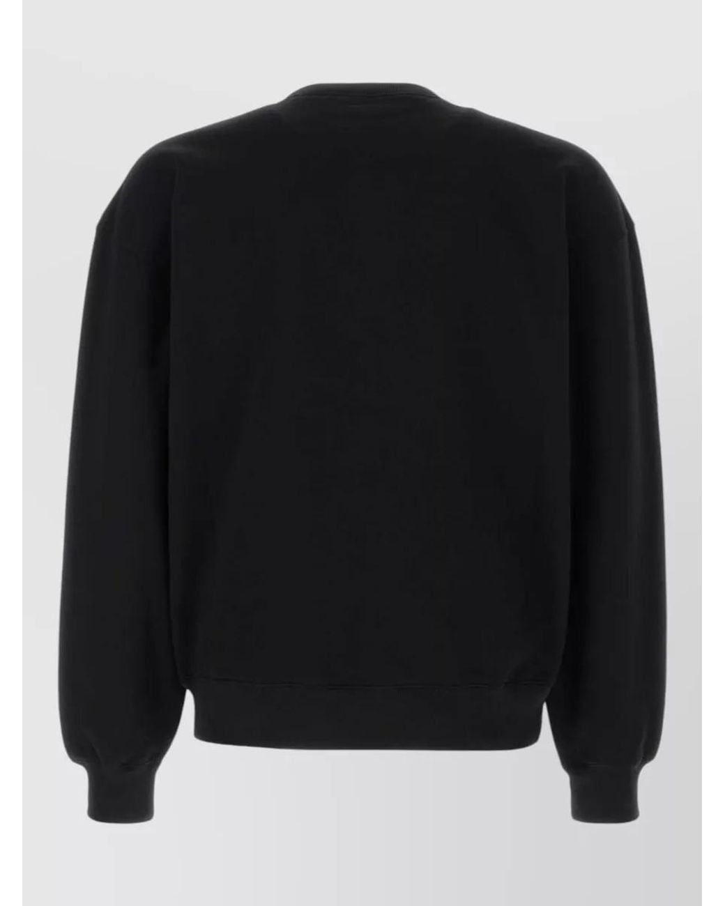 Gucci Black Cotton Logo Sweatshirt for men