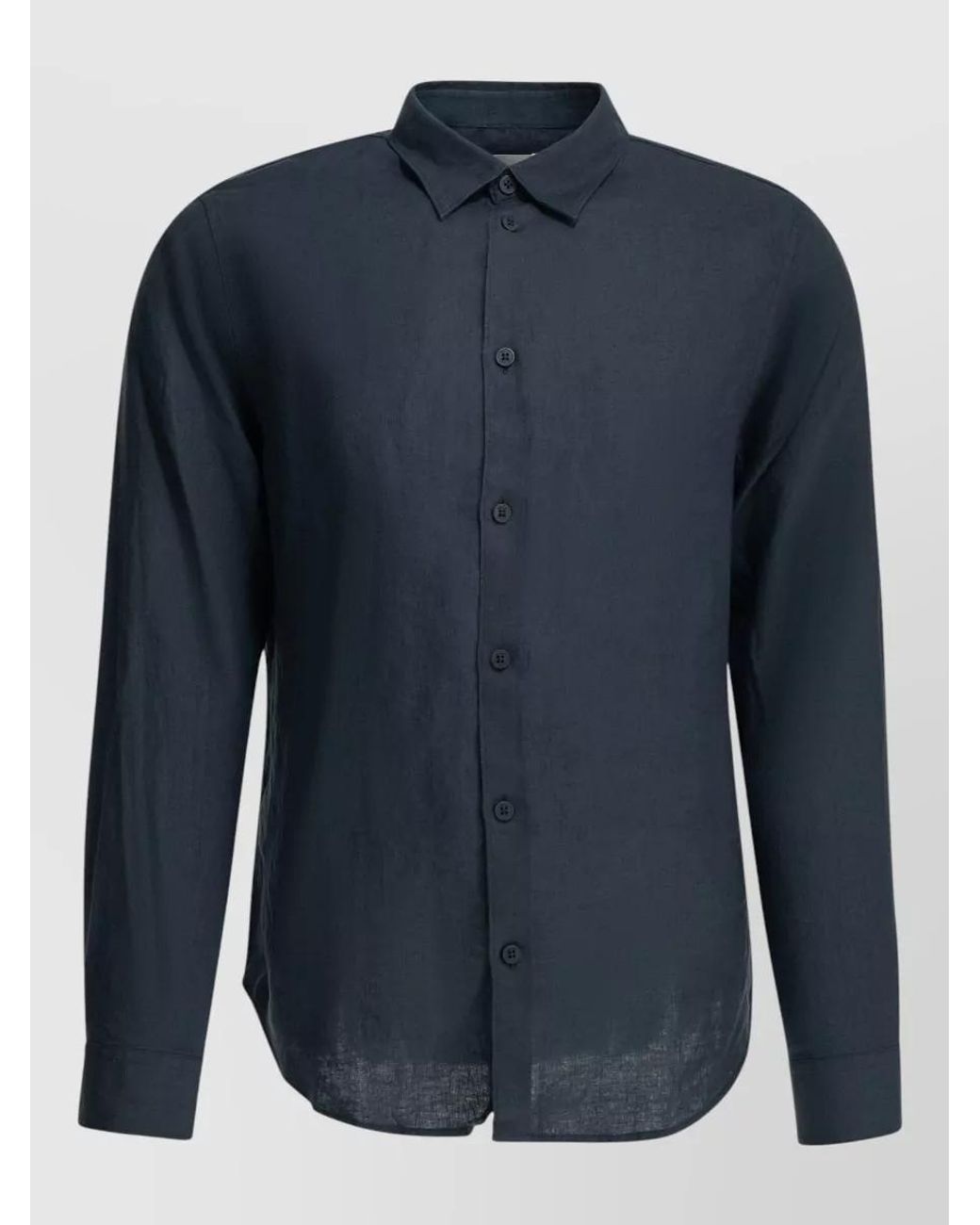 NN07 Blue Linen T-Shirt for men