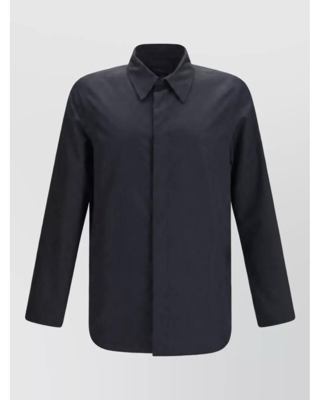Gucci Blue Polyamide Long Jacket for men