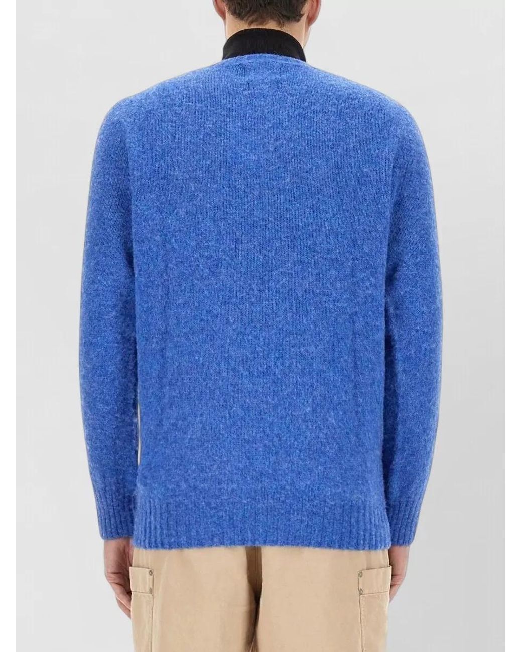 Howlin' By Morrison Blue Wool Jumper for men