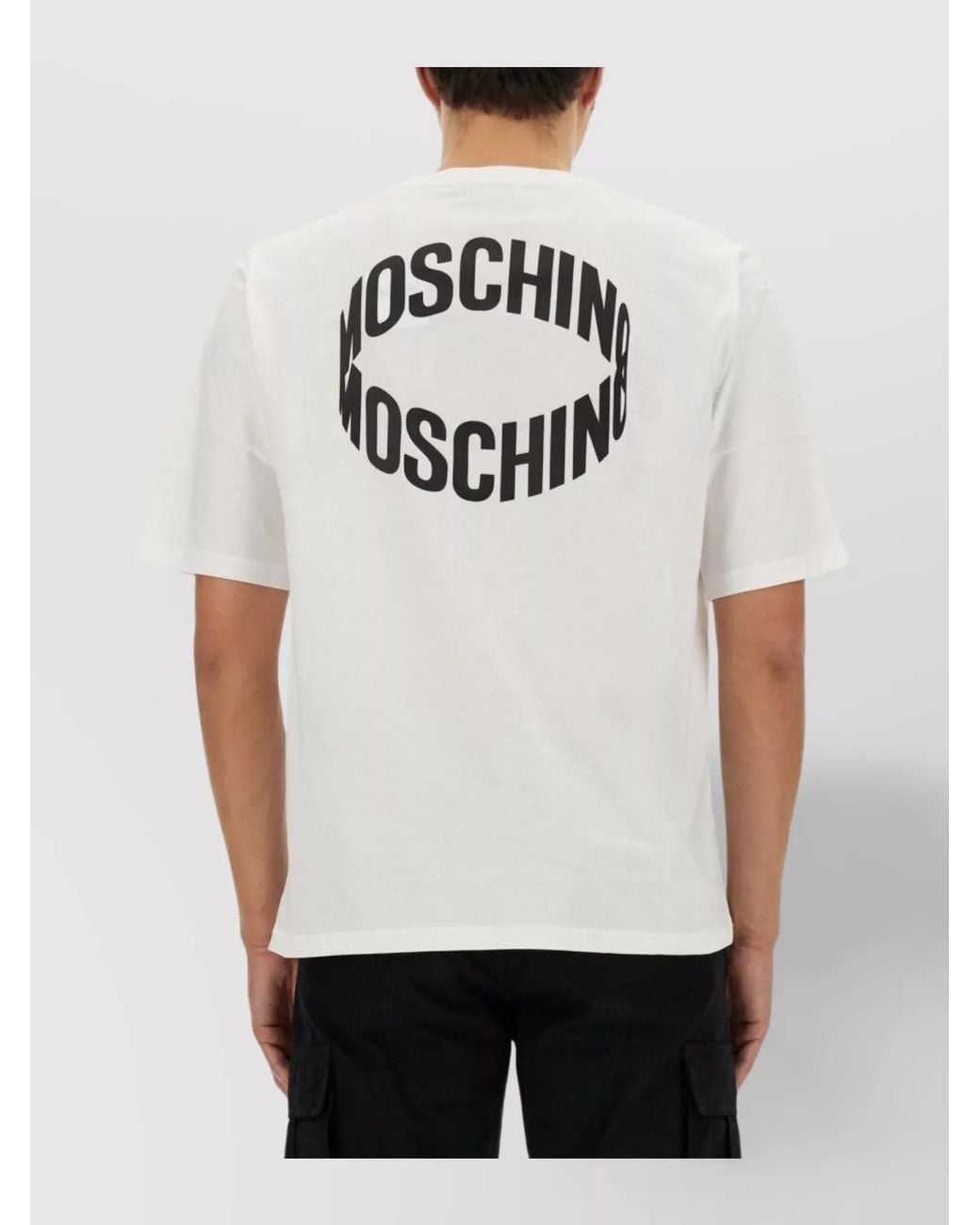 Moschino White Regular-Fit T-Shirt for men