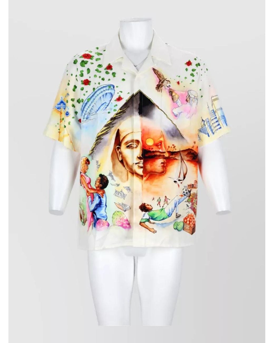 Casablanca White Shirt for men