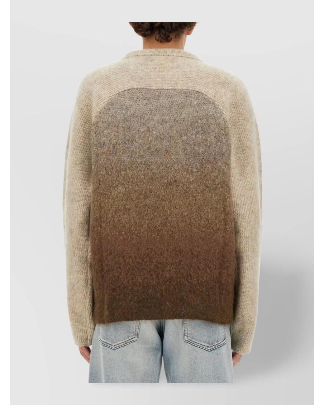 ERL Natural Mohair Blend Jumper for men