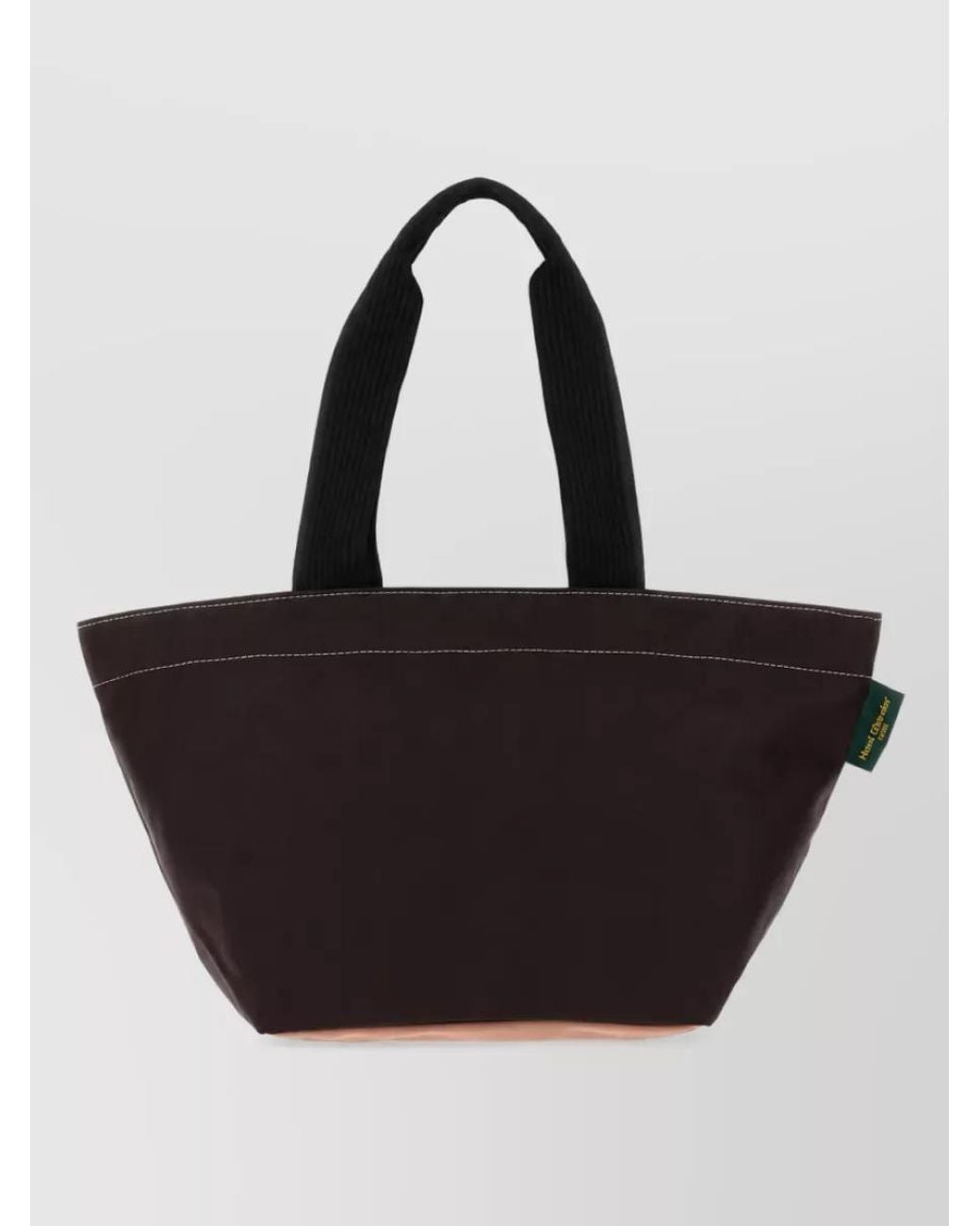 Herve Chapelier Black Nylon Tote Bag