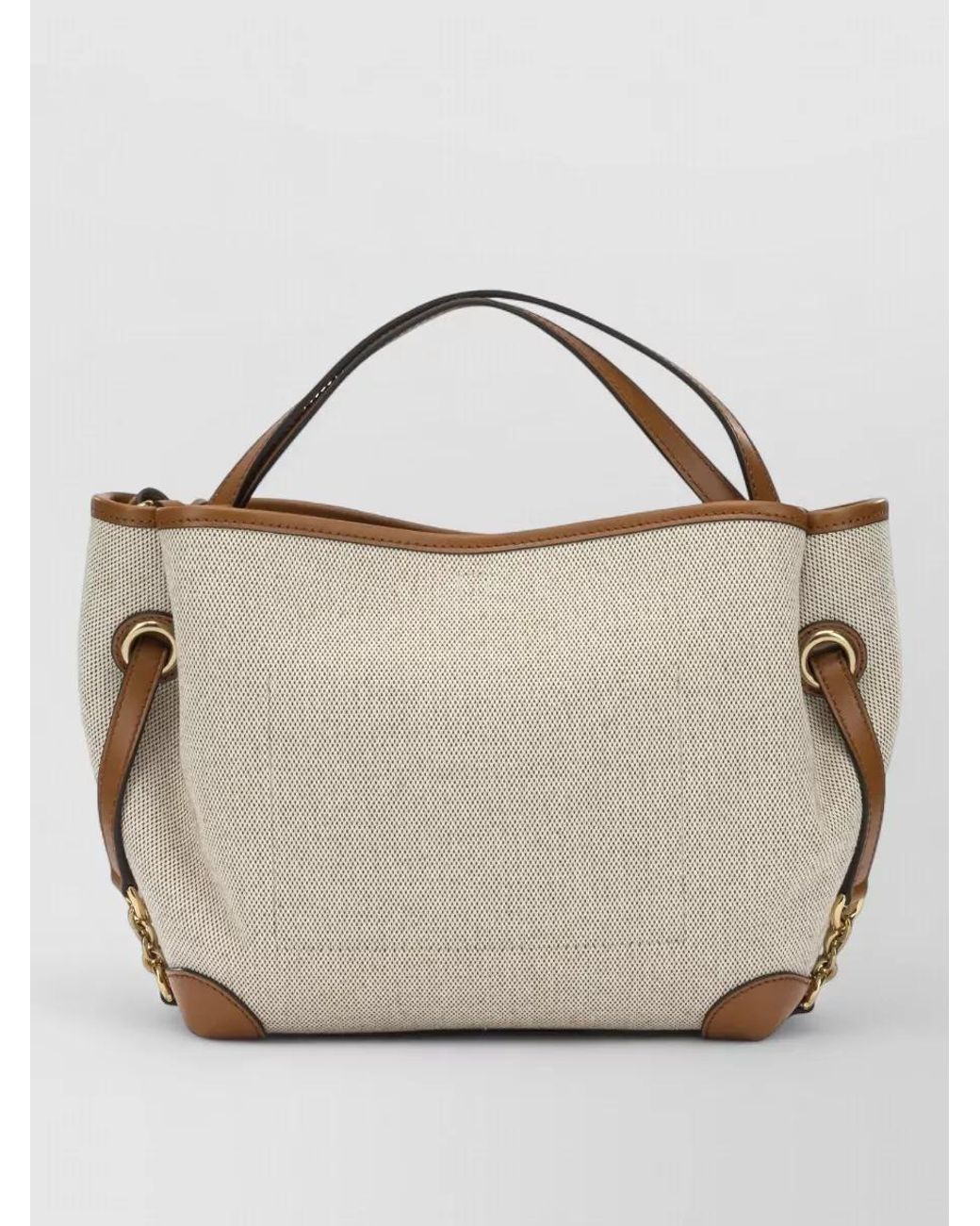 Chloé Multicolor Woody Small Canvas Tote Bag
