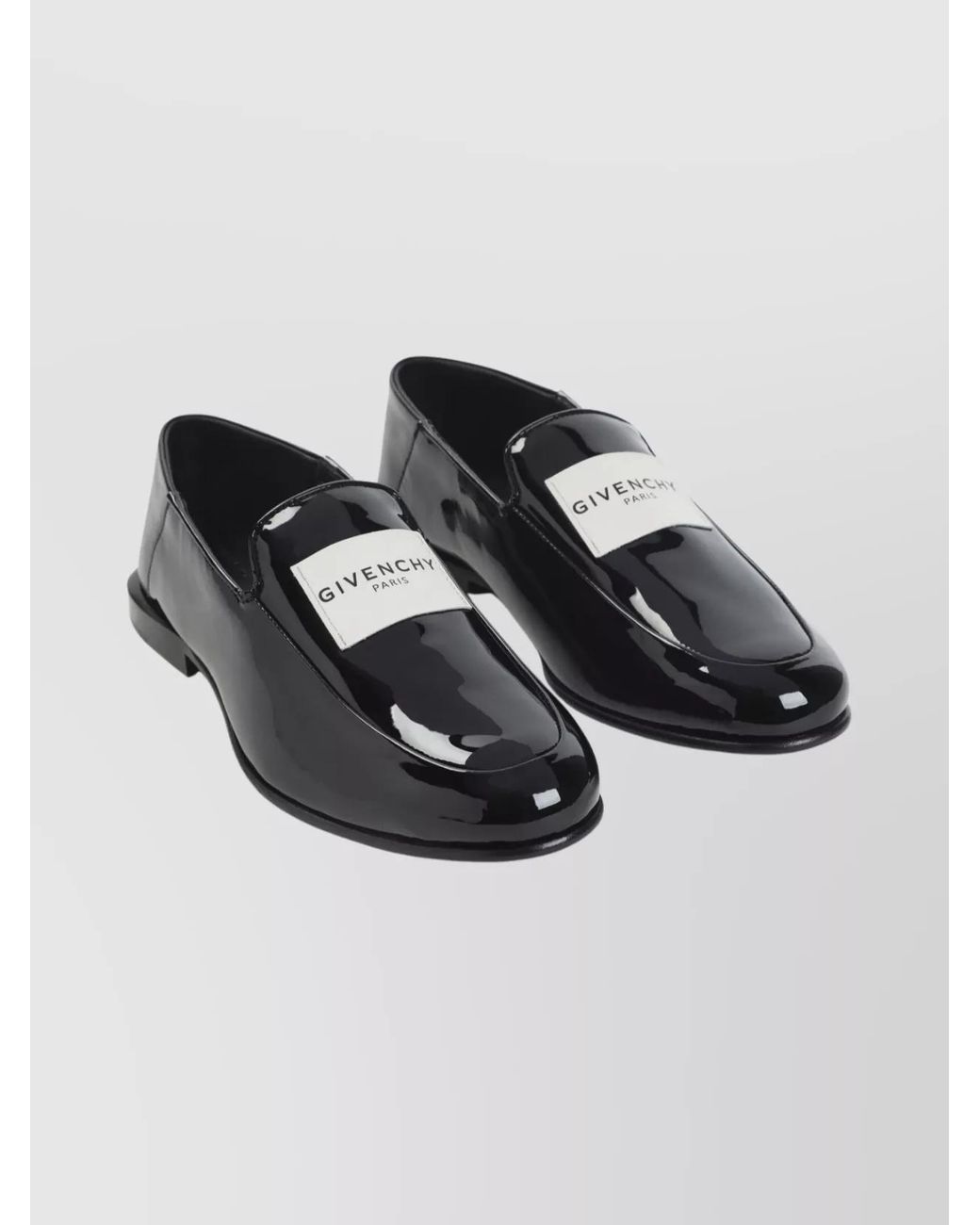 Givenchy Black Leather Loafers