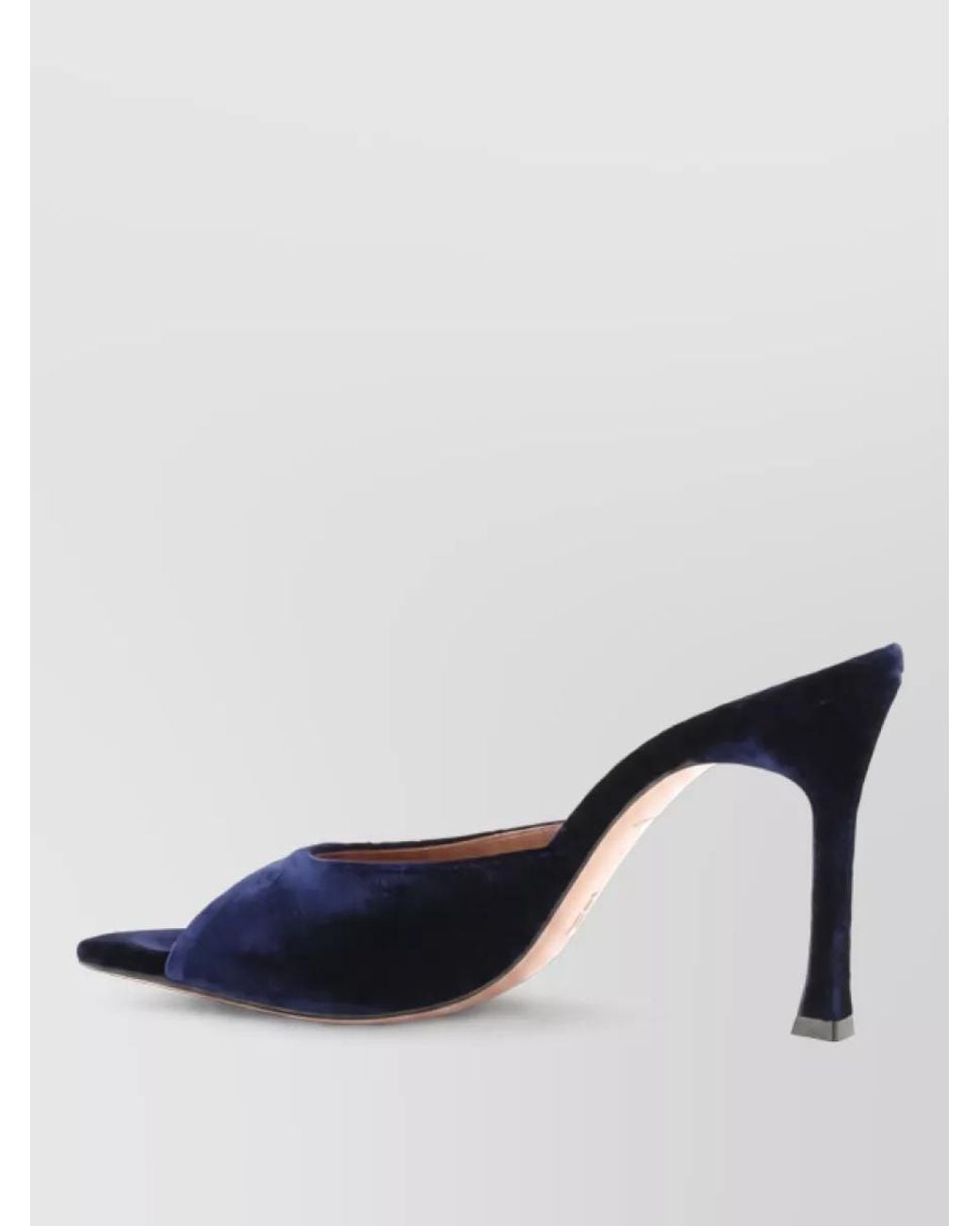 AMINA MUADDI Multicolor Velvet Stiletto Mules