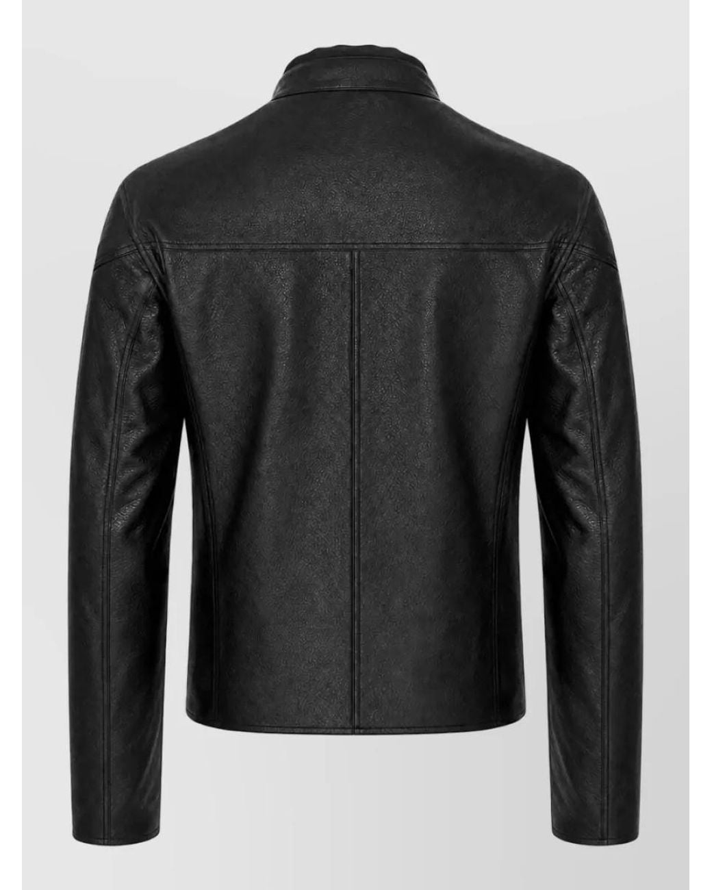 Gucci Black Leather Jacket for men