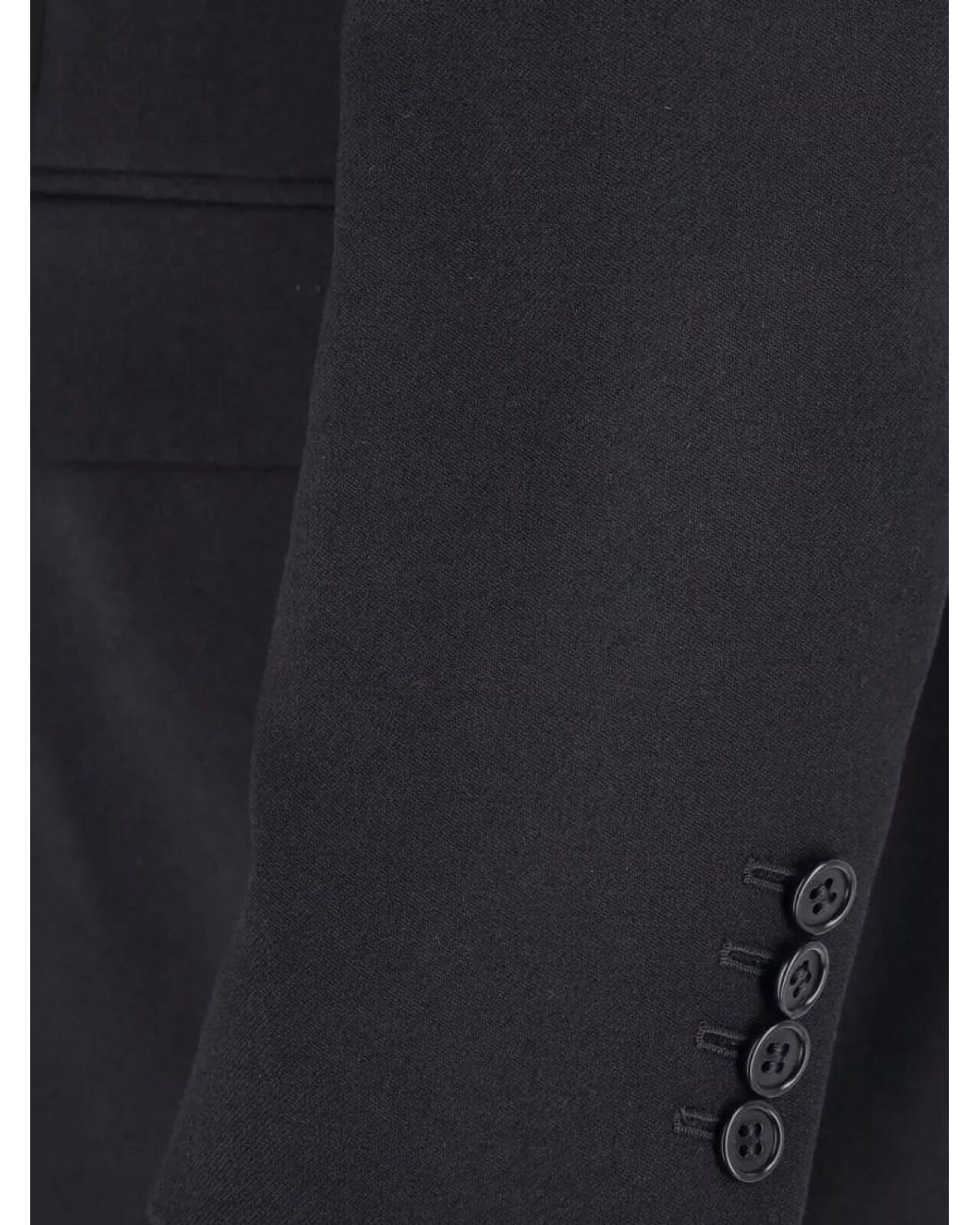 sunflower Black Virgin Wool Blazer for men