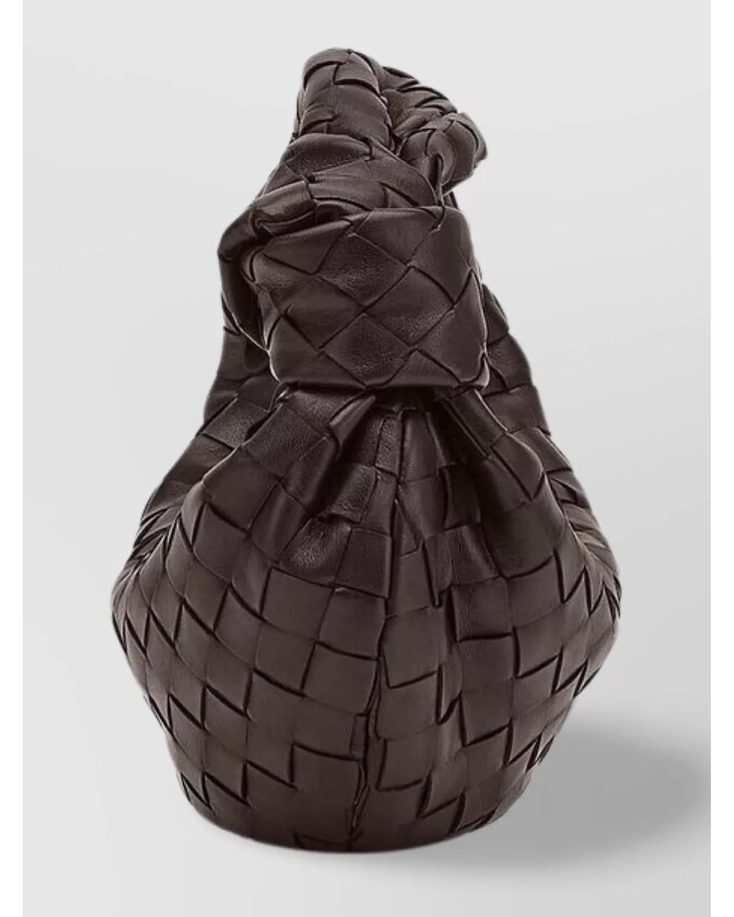 Bottega Veneta Brown Mini Jodie Leather Shoulder Bag