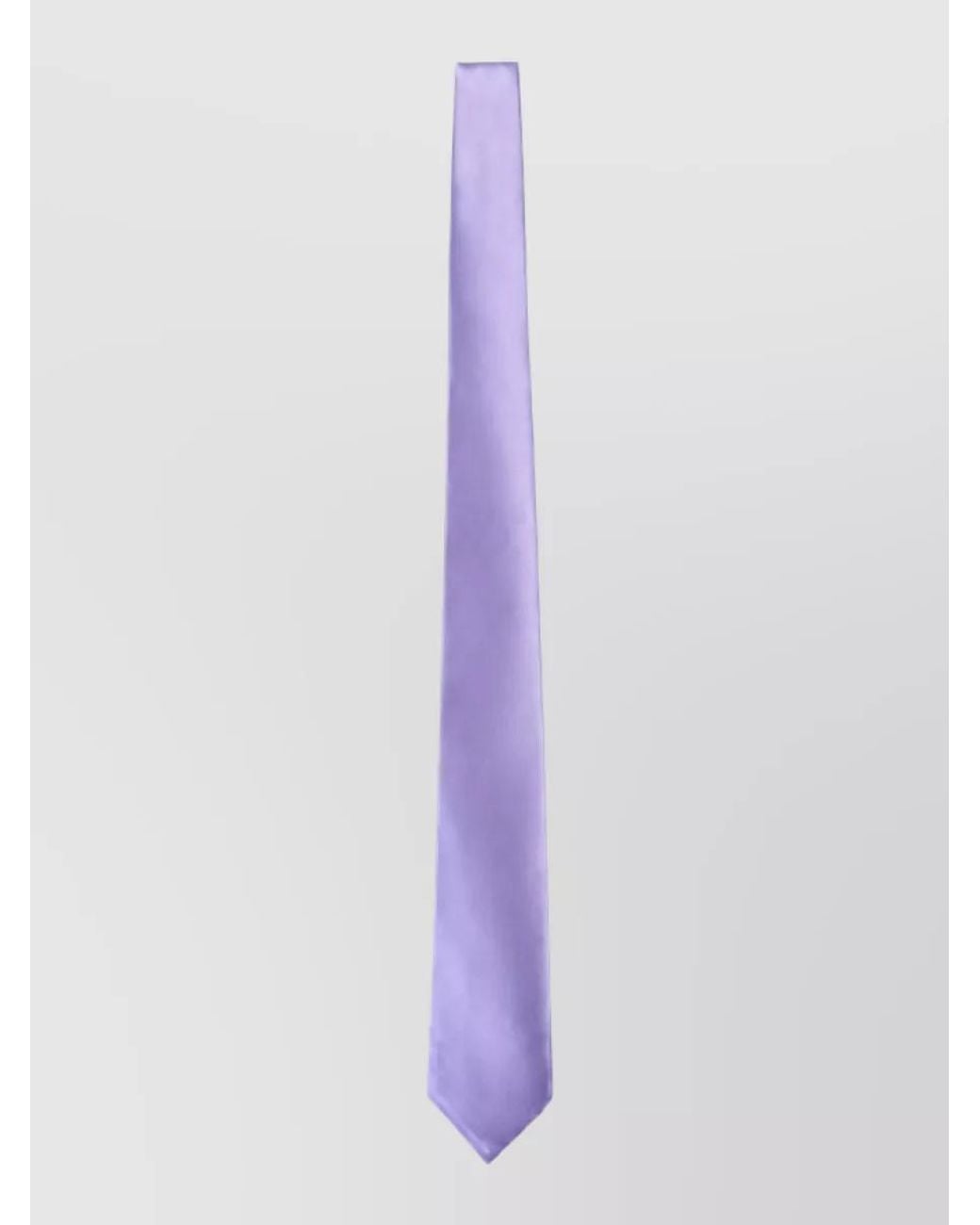 Kiton Purple Silk Tie for men