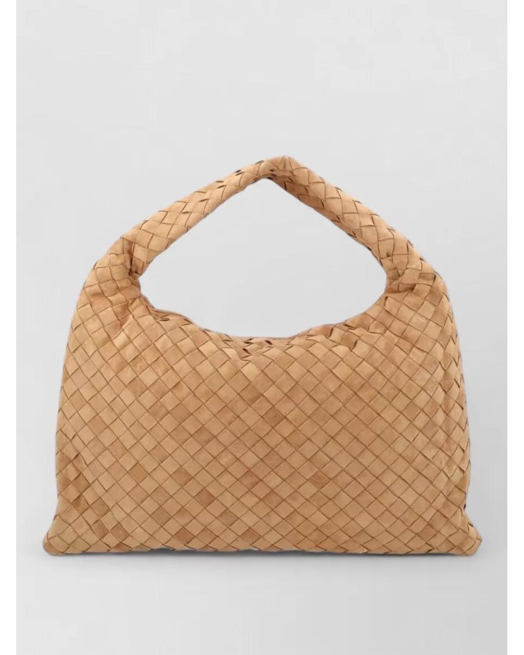 Bottega Veneta Brown Hop Small Leather Shoulder Bag