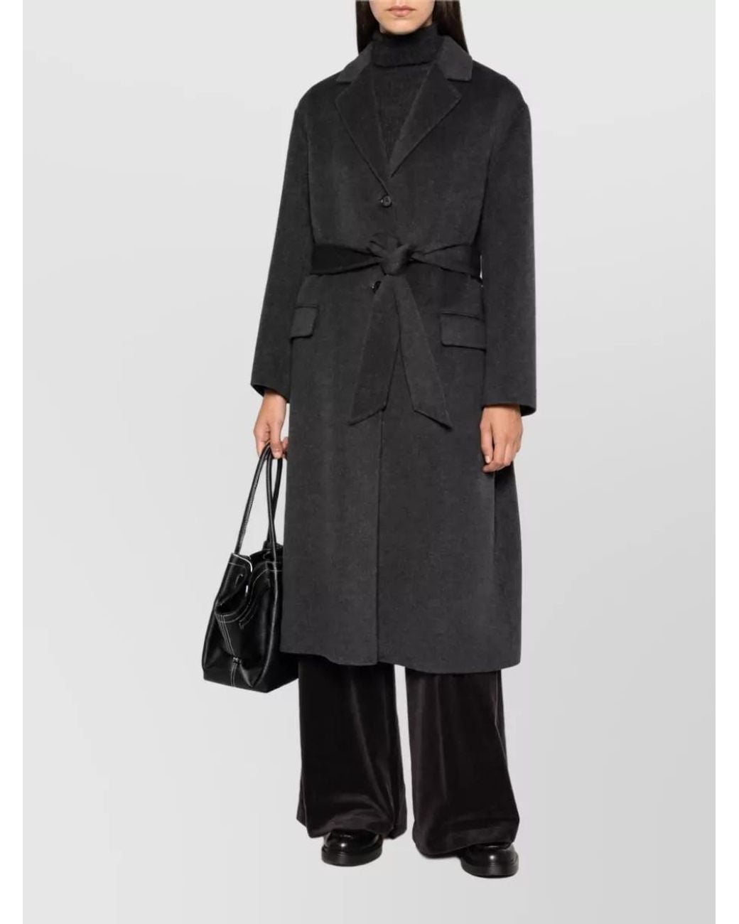 Aspesi Black Wool Fitted Jacket