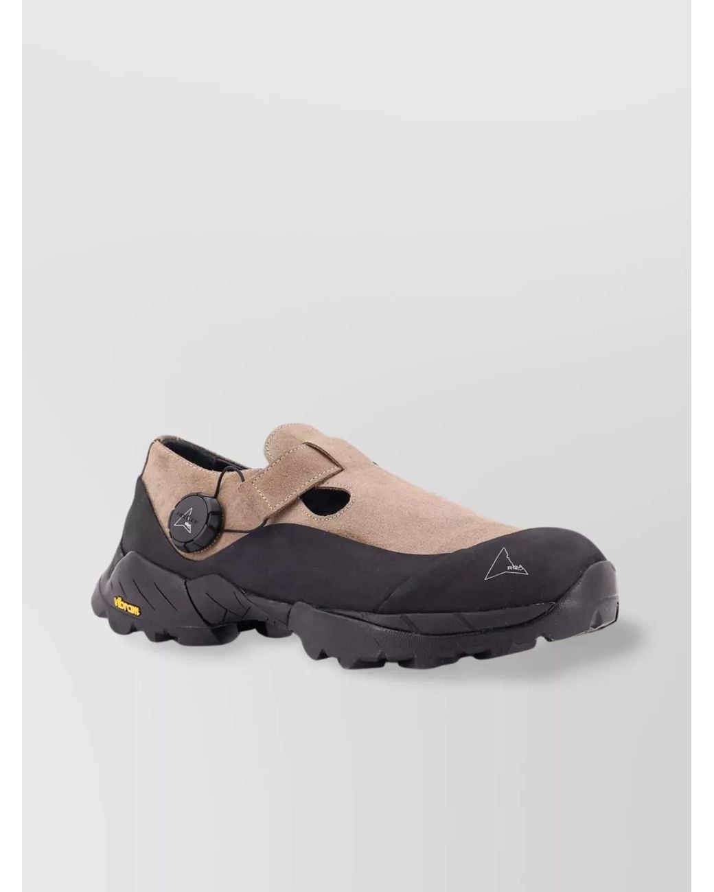 Roa Blue Leather Cutout Slip-On Sneakers for men