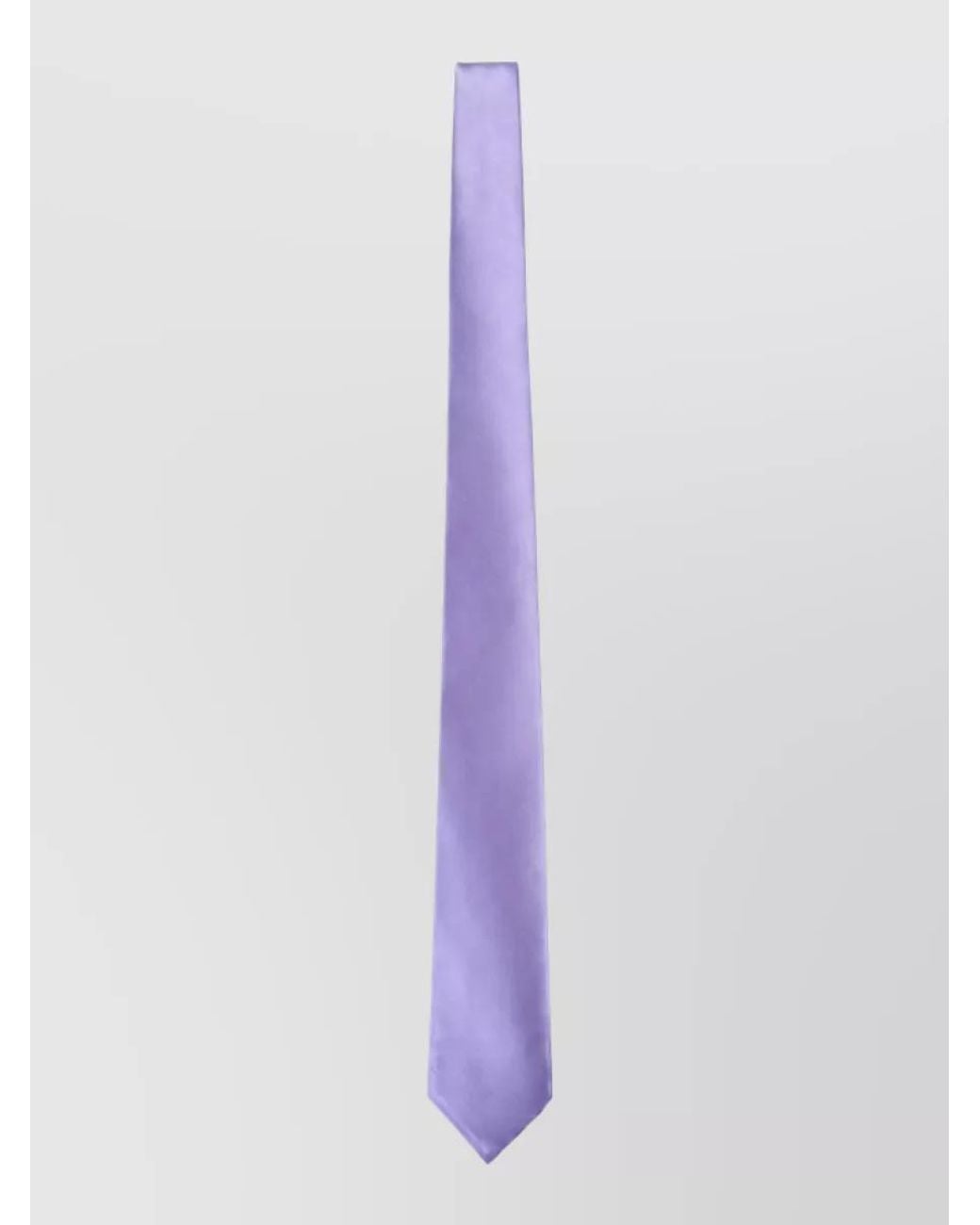 Kiton Purple Silk Tie for men