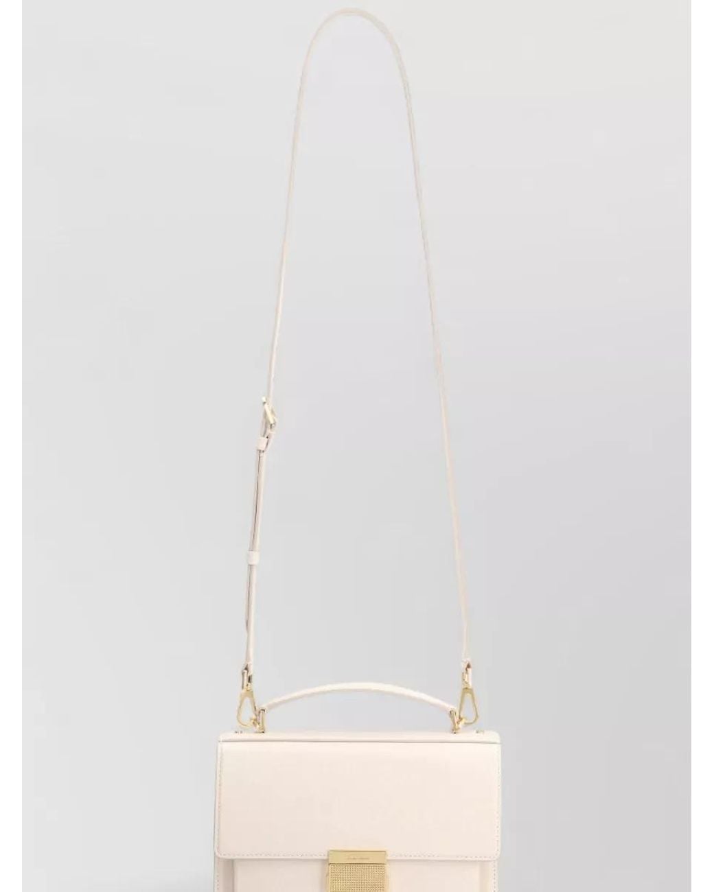 Golden Goose Deluxe Brand Natural Na Leather Clutch Bag
