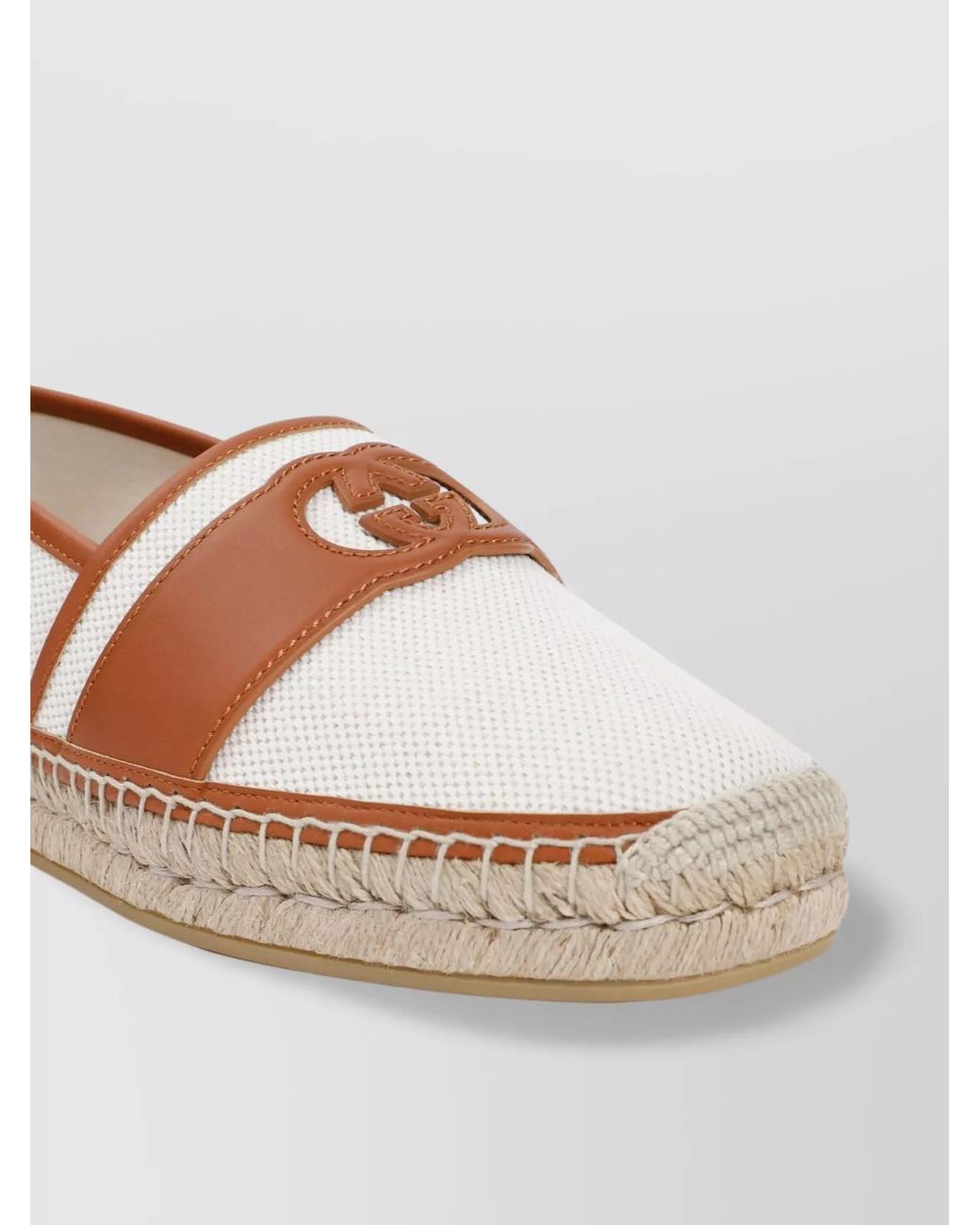 Gucci White Canvas Espadrilles for men