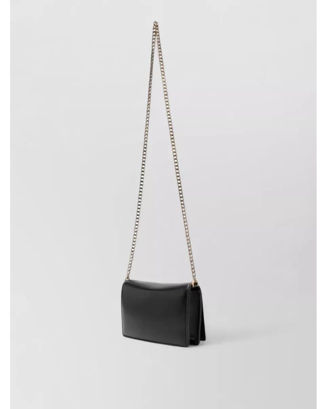 Versace White La Medusa Mini Leather Cross-Body Bag