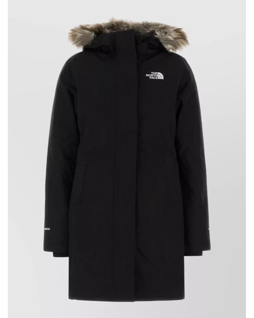 The North Face Black Down Parka Coat