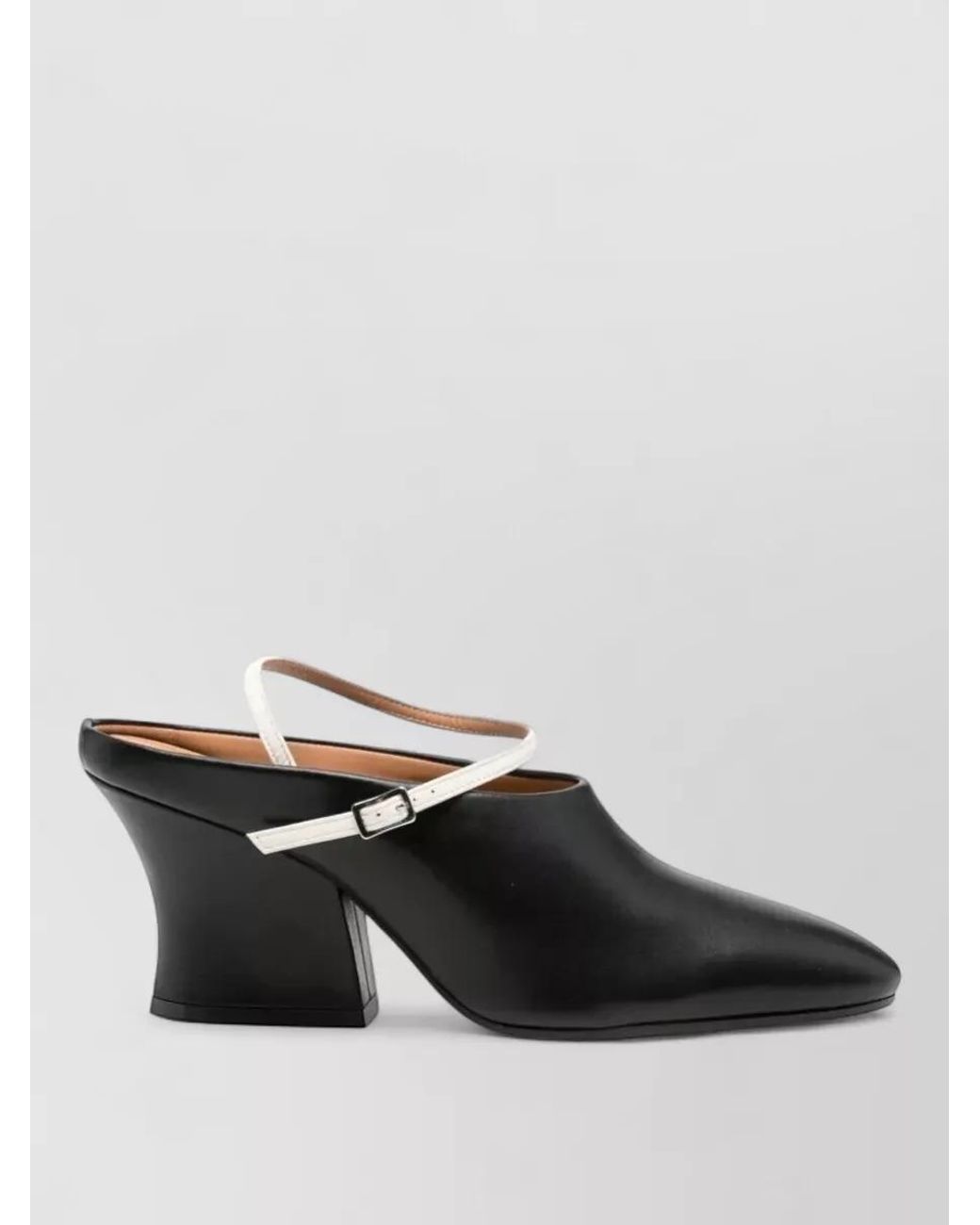 Jil Sander Multicolor Leather Mules