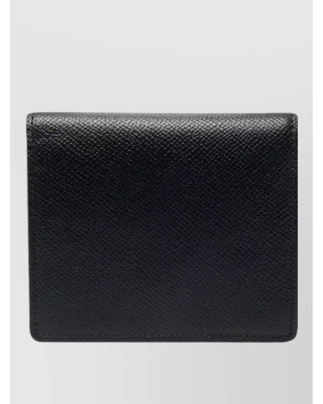 Maison Margiela Black Leather Wallet for men