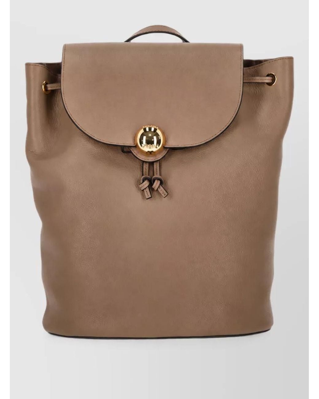 Furla Brown Na Leather Backpack