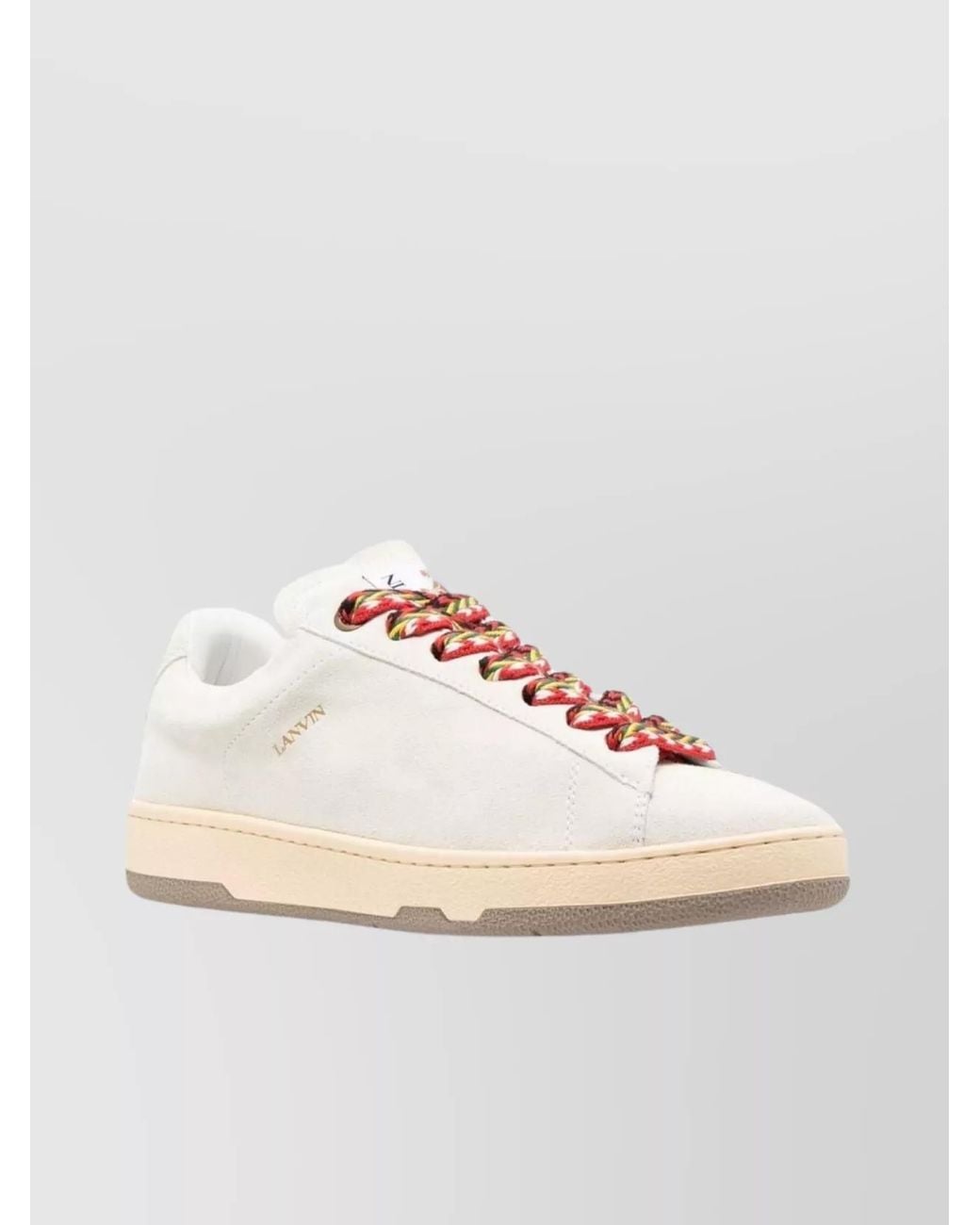 Lanvin Natural Leather Low-Top Sneakers for men