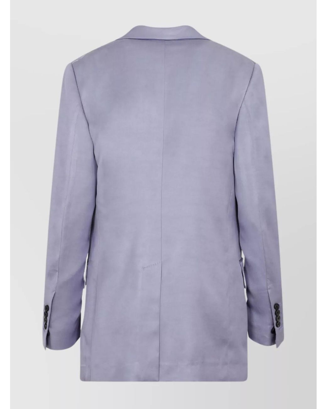 Tom Ford Purple Soft Twill Boyfriend Blazer
