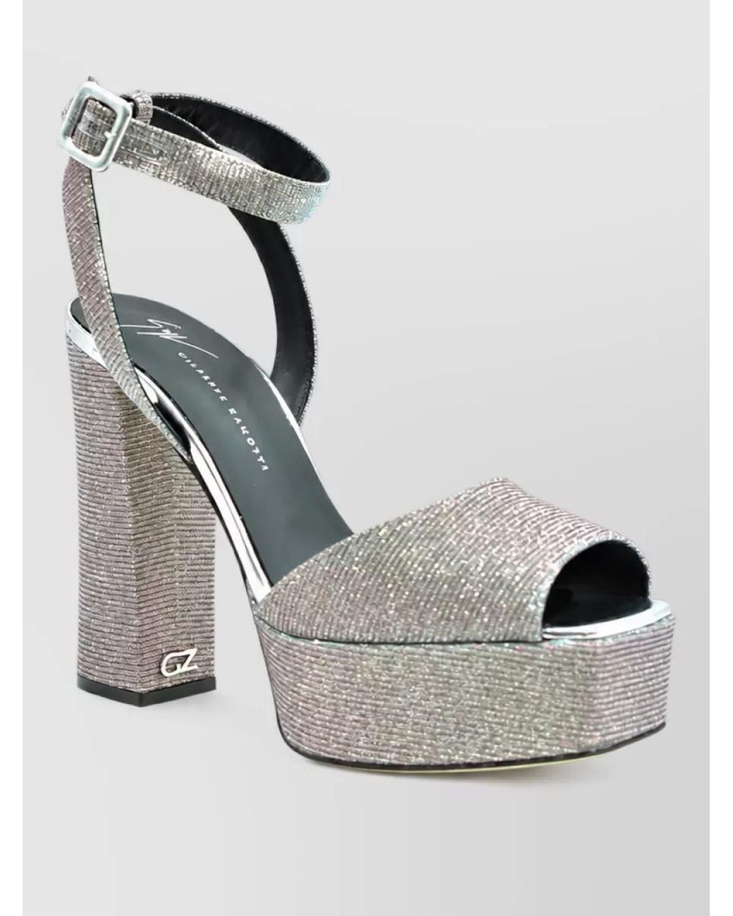 Giuseppe Zanotti Metallic Leather Sandals