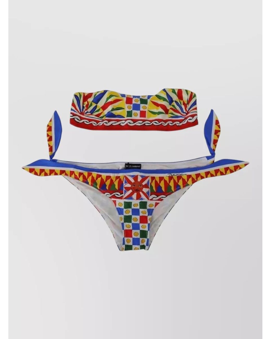 Dolce & Gabbana Black Cotton Elastic Waistband Bikini Bottoms
