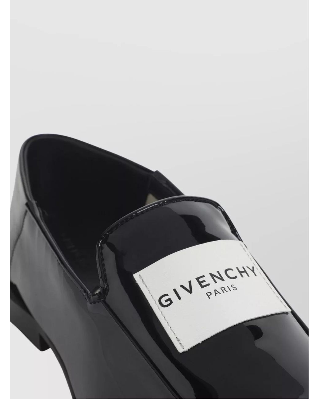 Givenchy Black Leather Loafers