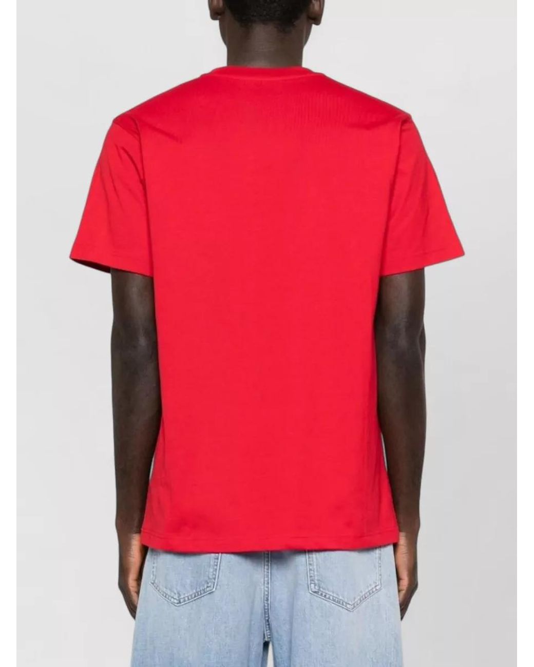 Moschino Red Short-Sleeve T-Shirt for men