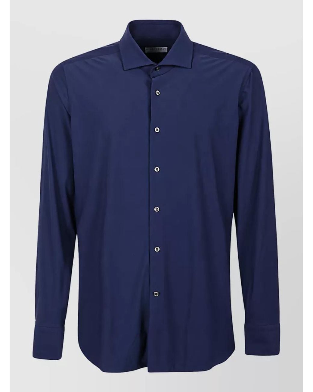 Sonrisa Blue Long-Sleeve Shirt for men