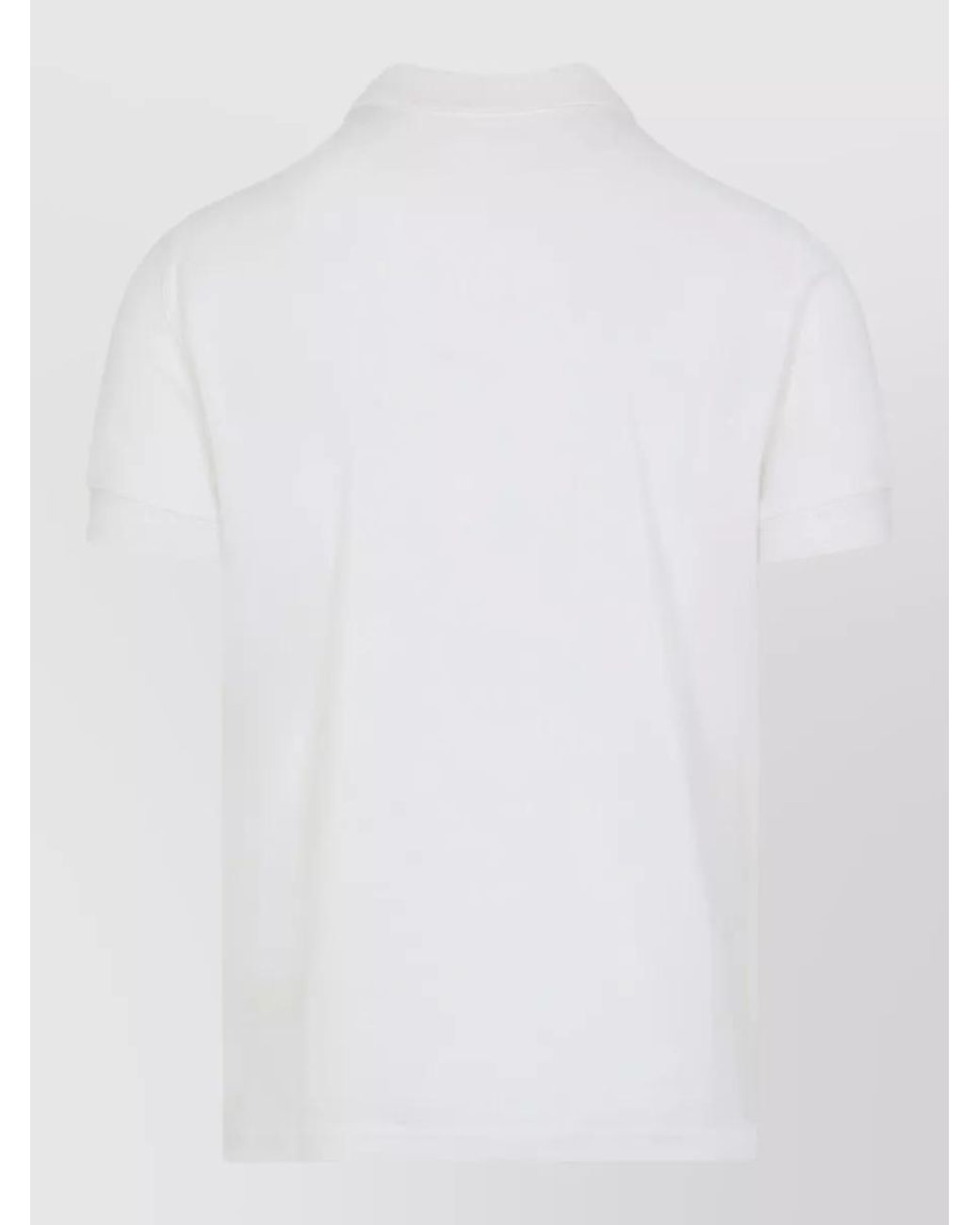 Tom Ford White Piqué Short-Sleeve Polo Shirt for men