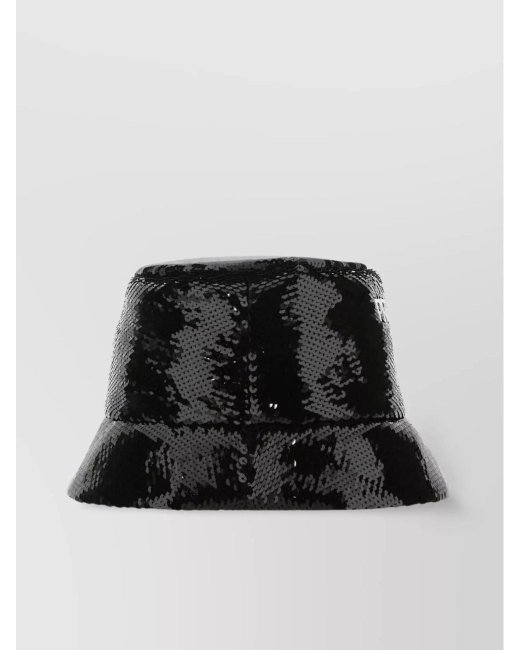 Prada Black Sequin Bucket Hat