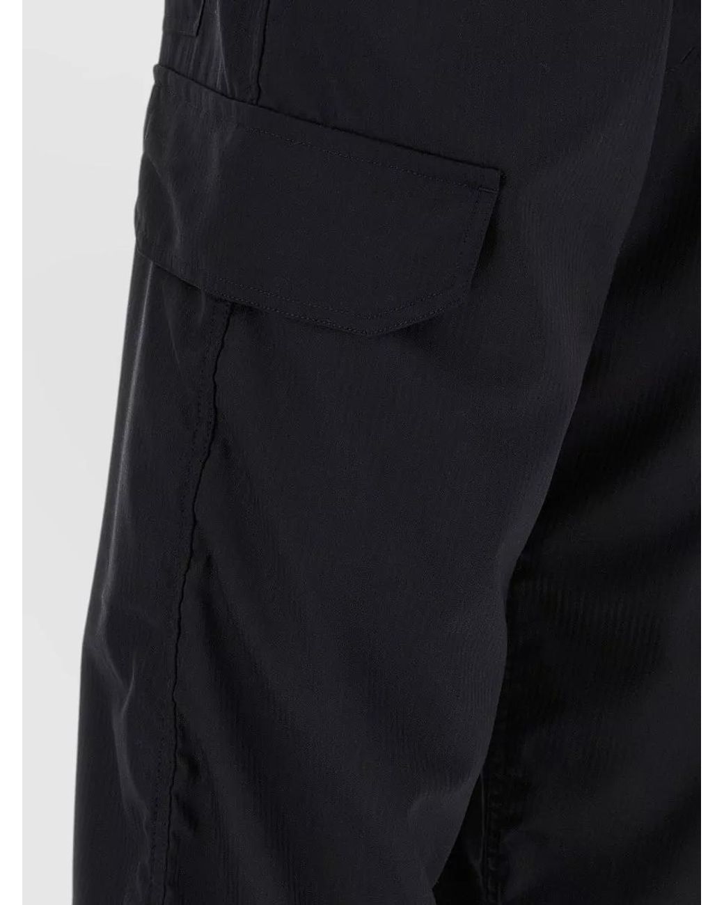Comme des Garçons Blue Pinstriped Cargo Pants for men