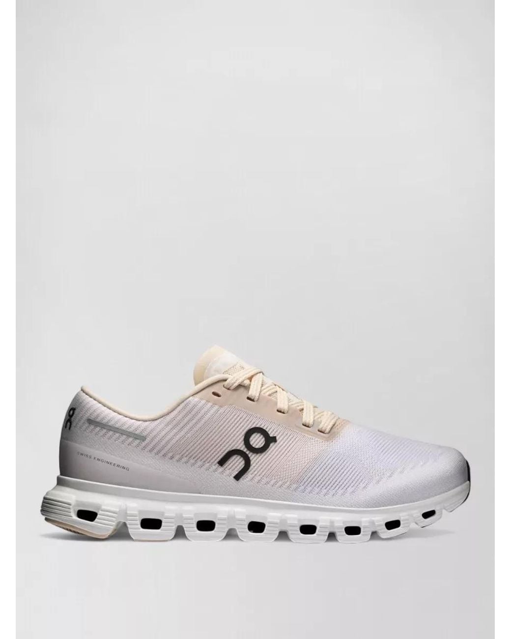 On Shoes White Cloud Push Low-Top Sneakers