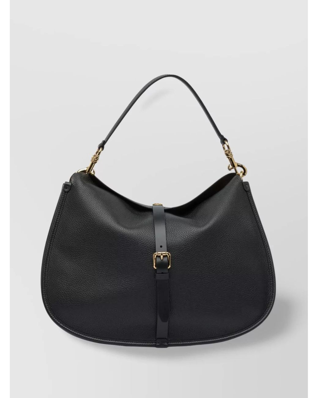 Etro Black Na Leather Shoulder Bag