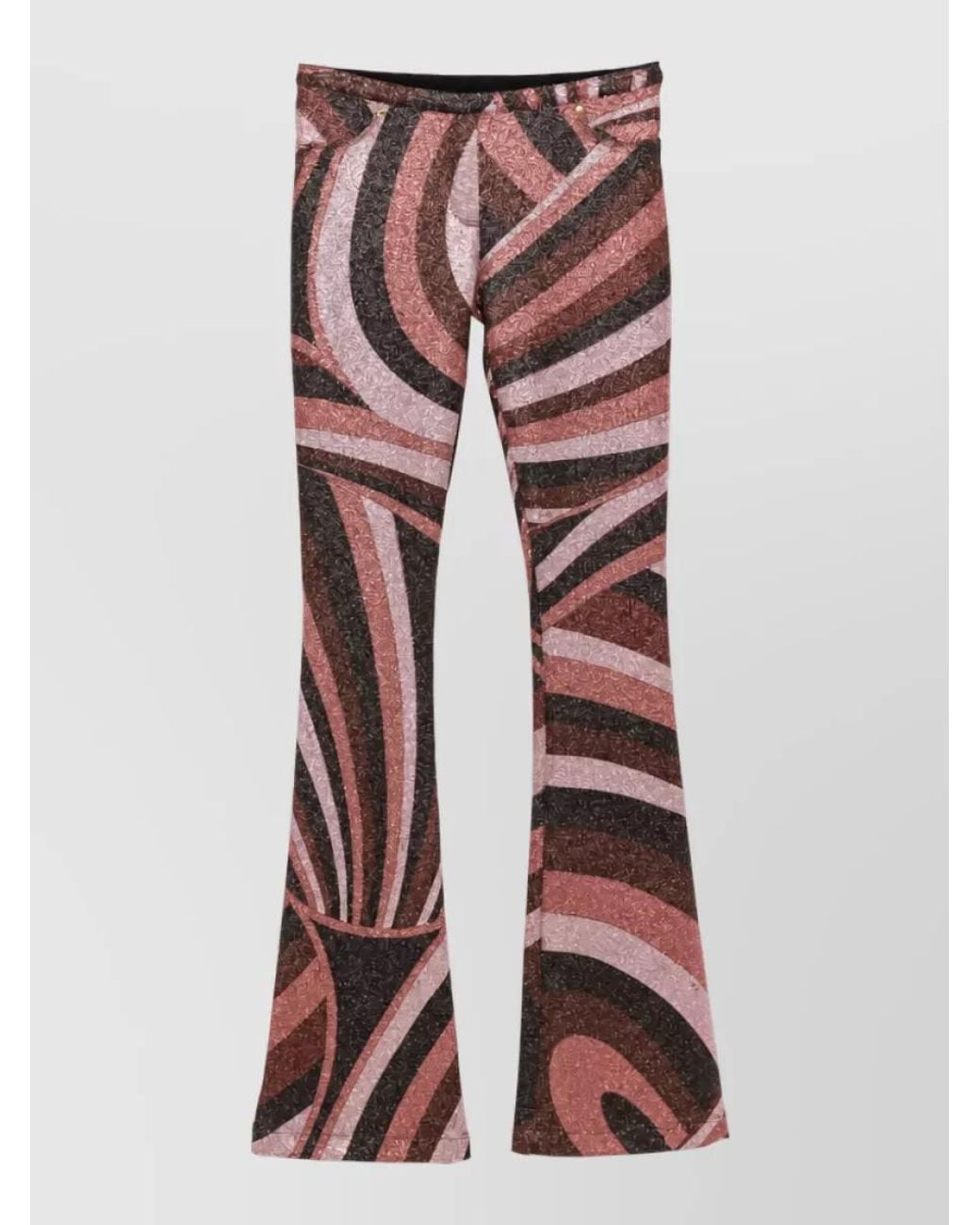 Emilio Pucci Printed Flared Trousers