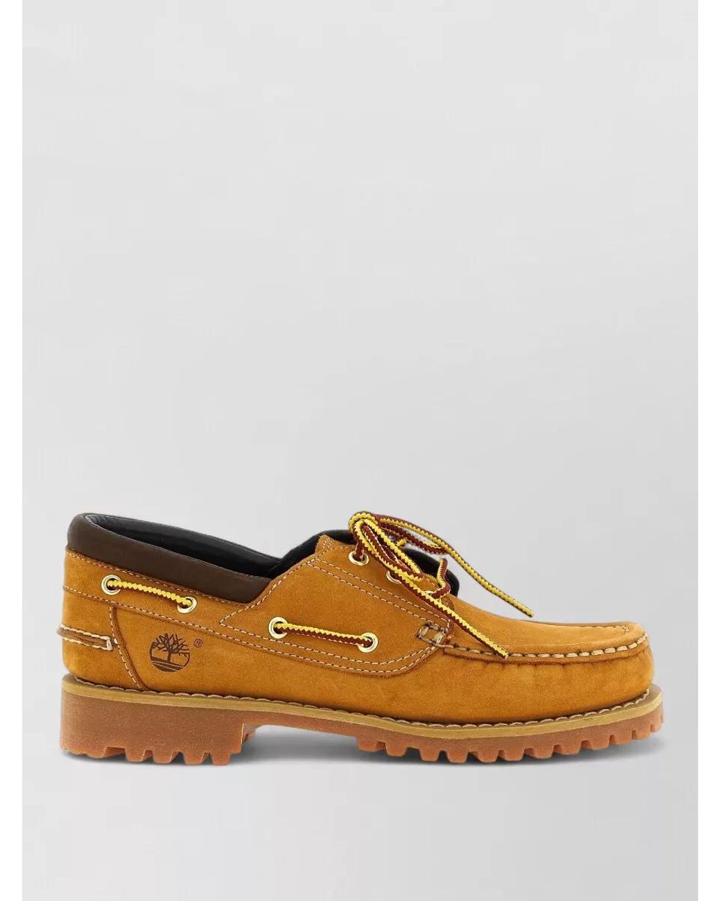 Timberland Multicolor Leather Boat Shoes for men