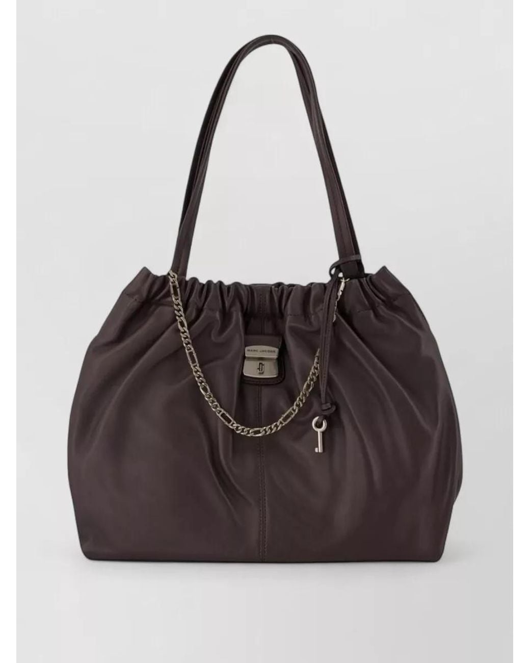 Marc Jacobs Black The Tote Bag Leather Shoulder Bag