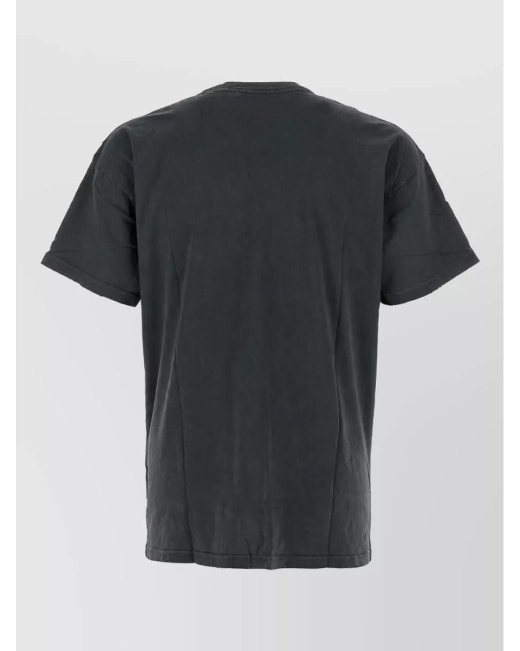 Willy Chavarria Black Cotton T-Shirt for men
