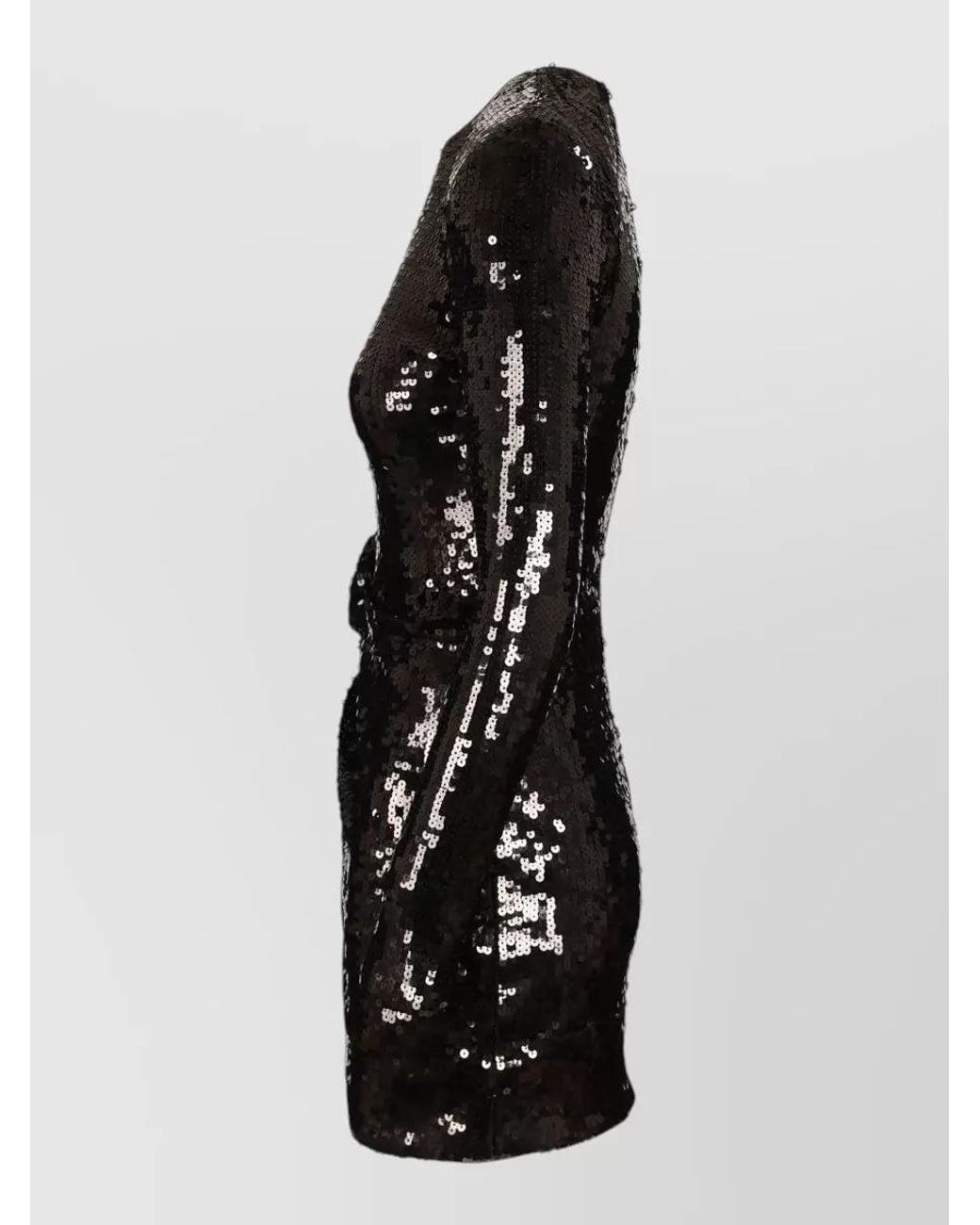 ROTATE BIRGER CHRISTENSEN Black Sequins Mini Dress