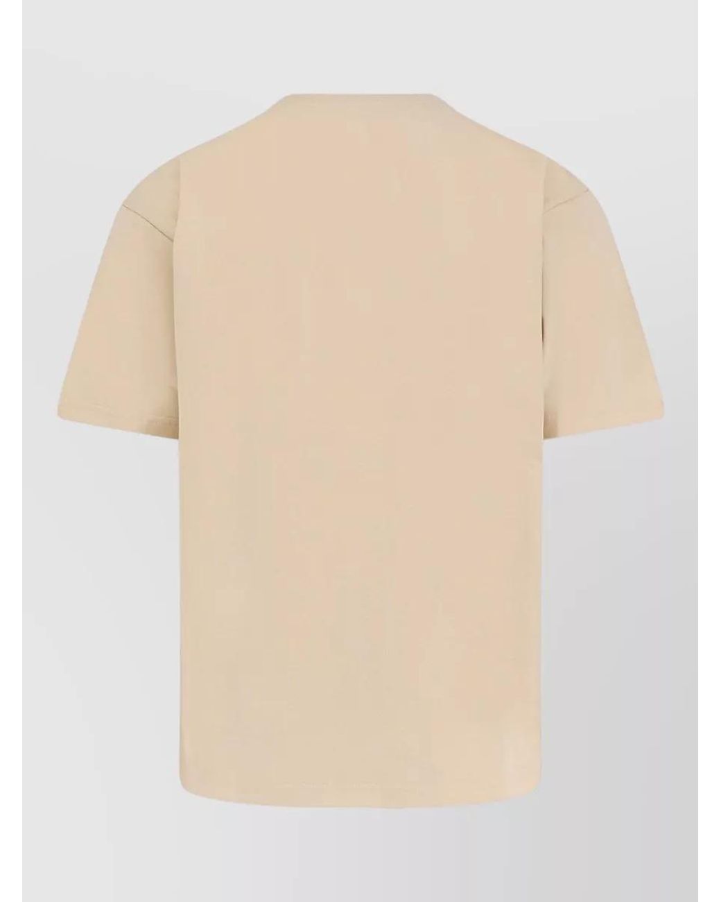 Valentino Natural Cotton Logo Print T-Shirt for men