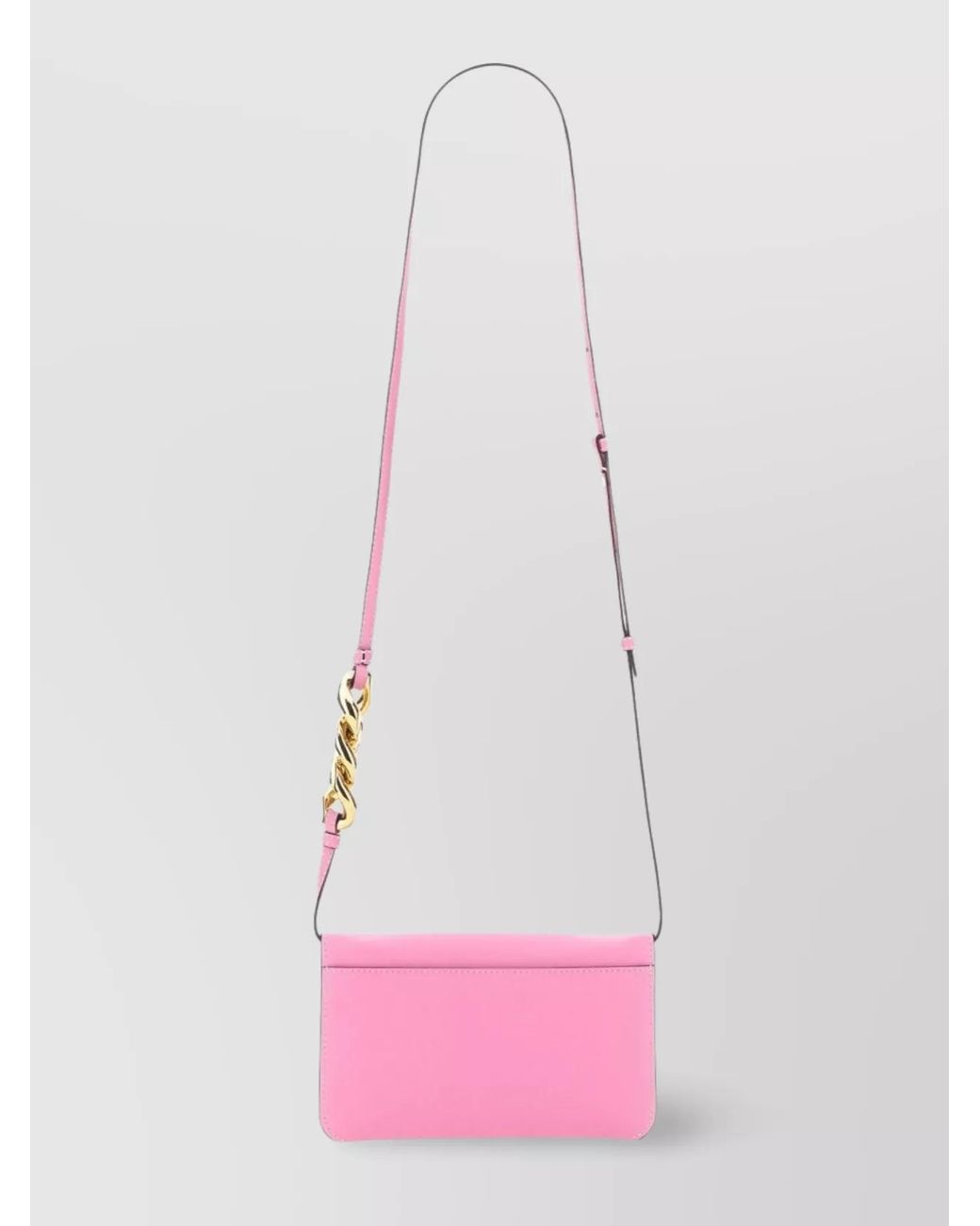 J.W. Anderson Pink Leather Chain Smartphone Bag