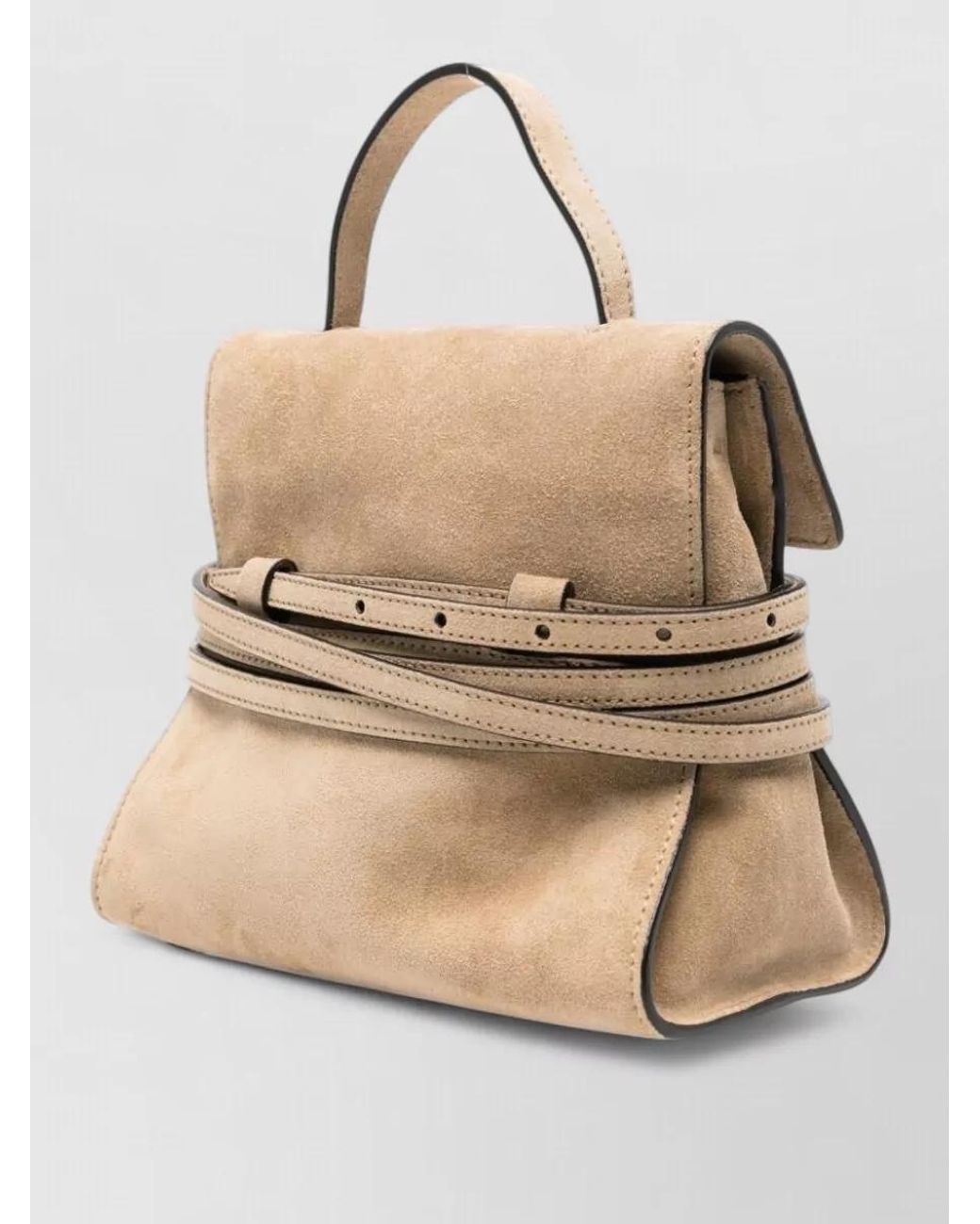 Moschino Natural Leather Shoulder Bag