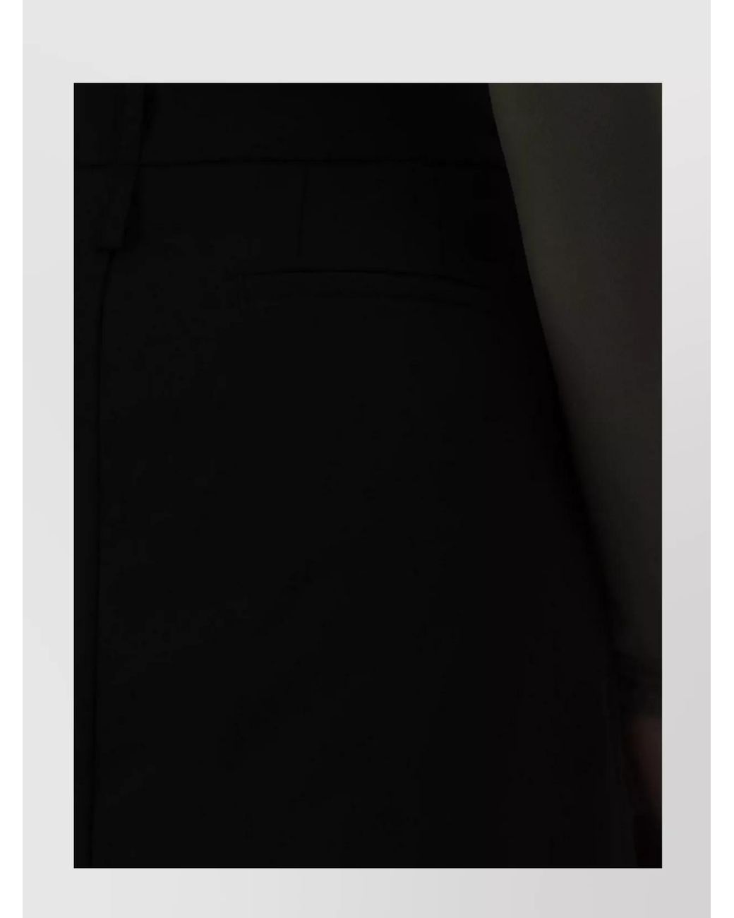 Pinko Black Pleated Skirt